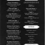 Jet House Menu